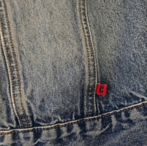 Chico's Size 0 Small Long Sleeve Jean Denim Jacket - Picture 8 of 9